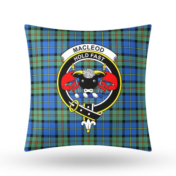 MacLeod of Harris Ancient Tartan Crest Pillow Cover Sale - Image 3