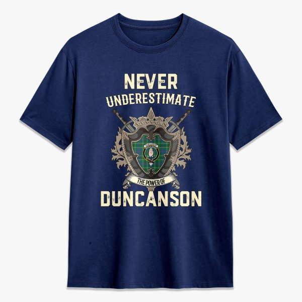Duncanson Tartan Crest 2D T-shirt - Never Underestimate Style Online - Image 3
