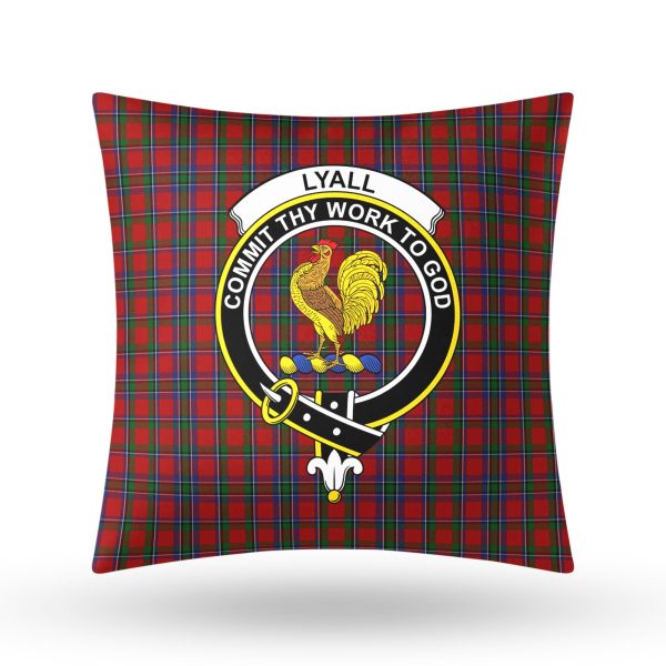 Lyall Tartan Crest Pillow Cover Online Sale - Image 3
