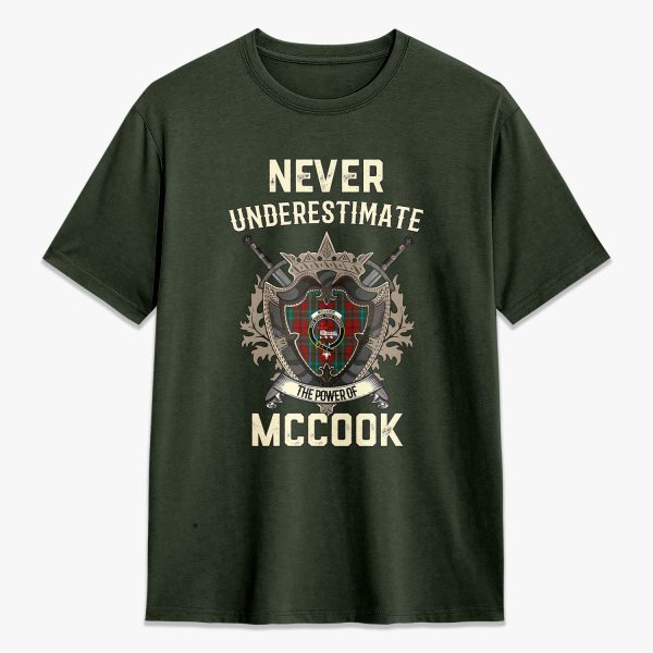 McCook Tartan Crest 2D T-shirt - Never Underestimate Style Cheap - Image 5