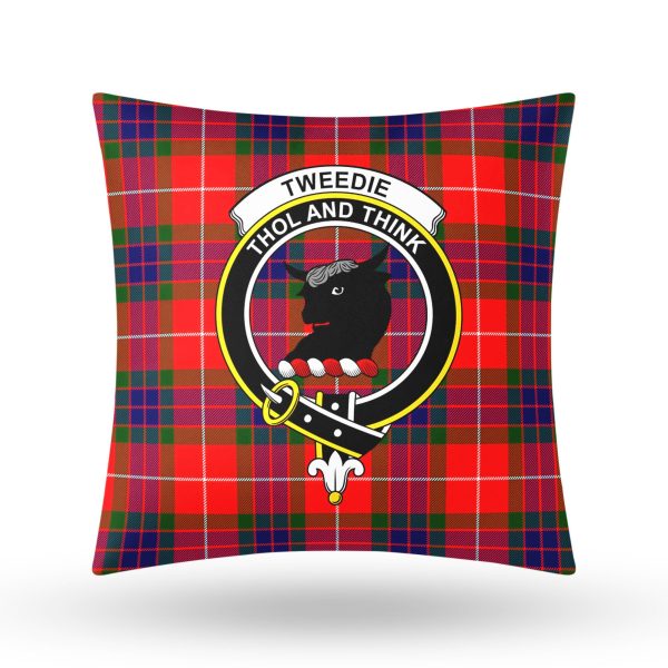 Tweedie Tartan Crest Pillow Cover Online now - Image 3