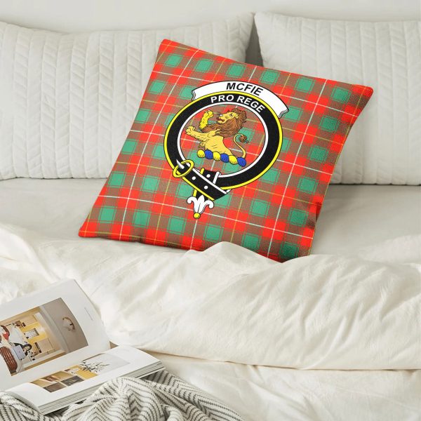 McFie Ancient Tartan Crest Pillow Cover on Sale - Image 2