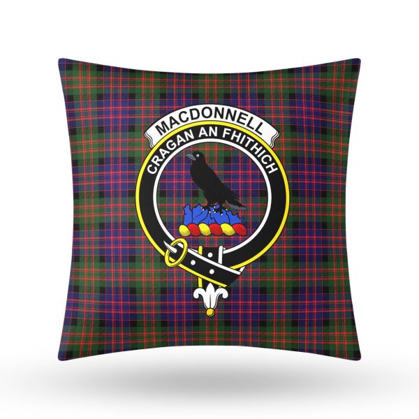 MacDonnell of Glengarry Modern Tartan Crest Pillow Cover Fashion - Image 3