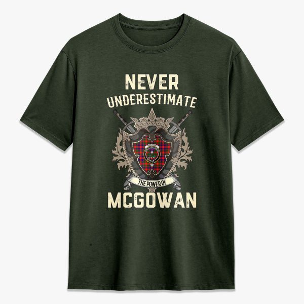McGowan Tartan Crest 2D T-shirt - Never Underestimate Style Online - Image 5