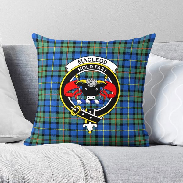MacLeod of Harris Ancient Tartan Crest Pillow Cover Sale