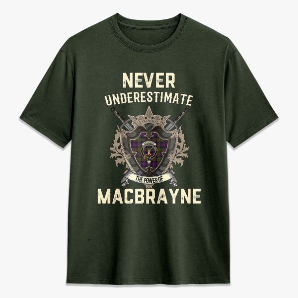 MacBrayne Tartan Crest 2D T-shirt - Never Underestimate Style Cheap - Image 5