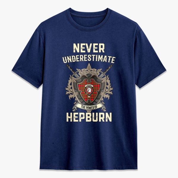 Hepburn Tartan Crest 2D T-shirt - Never Underestimate Style Fashion - Image 3