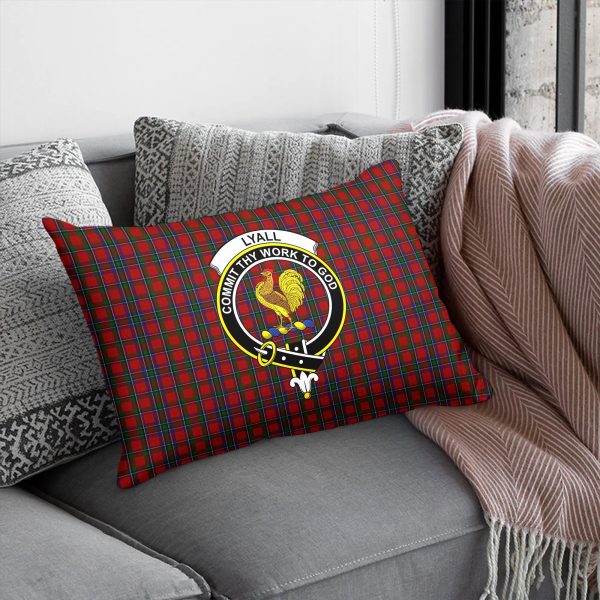 Lyall Tartan Crest Pillow Cover Online Sale - Image 5