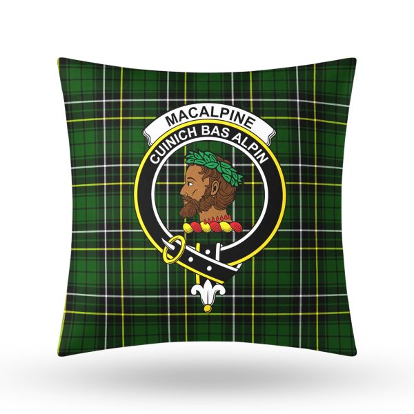 MacAlpine Modern Tartan Crest Pillow Cover Online Sale - Image 3