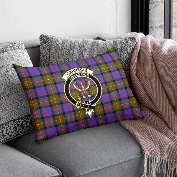 Carnegie Ancient Tartan Crest Pillow Cover Online Sale - Image 5