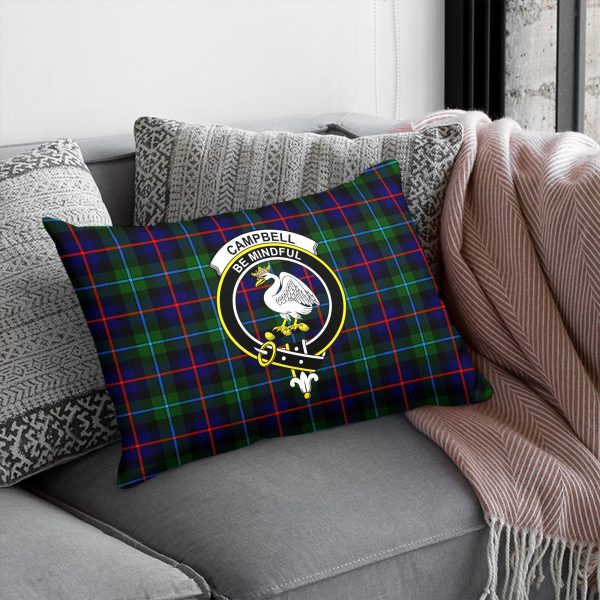 Campbell of Cawdor Modern Tartan Crest Pillow Cover Fashion - Image 5